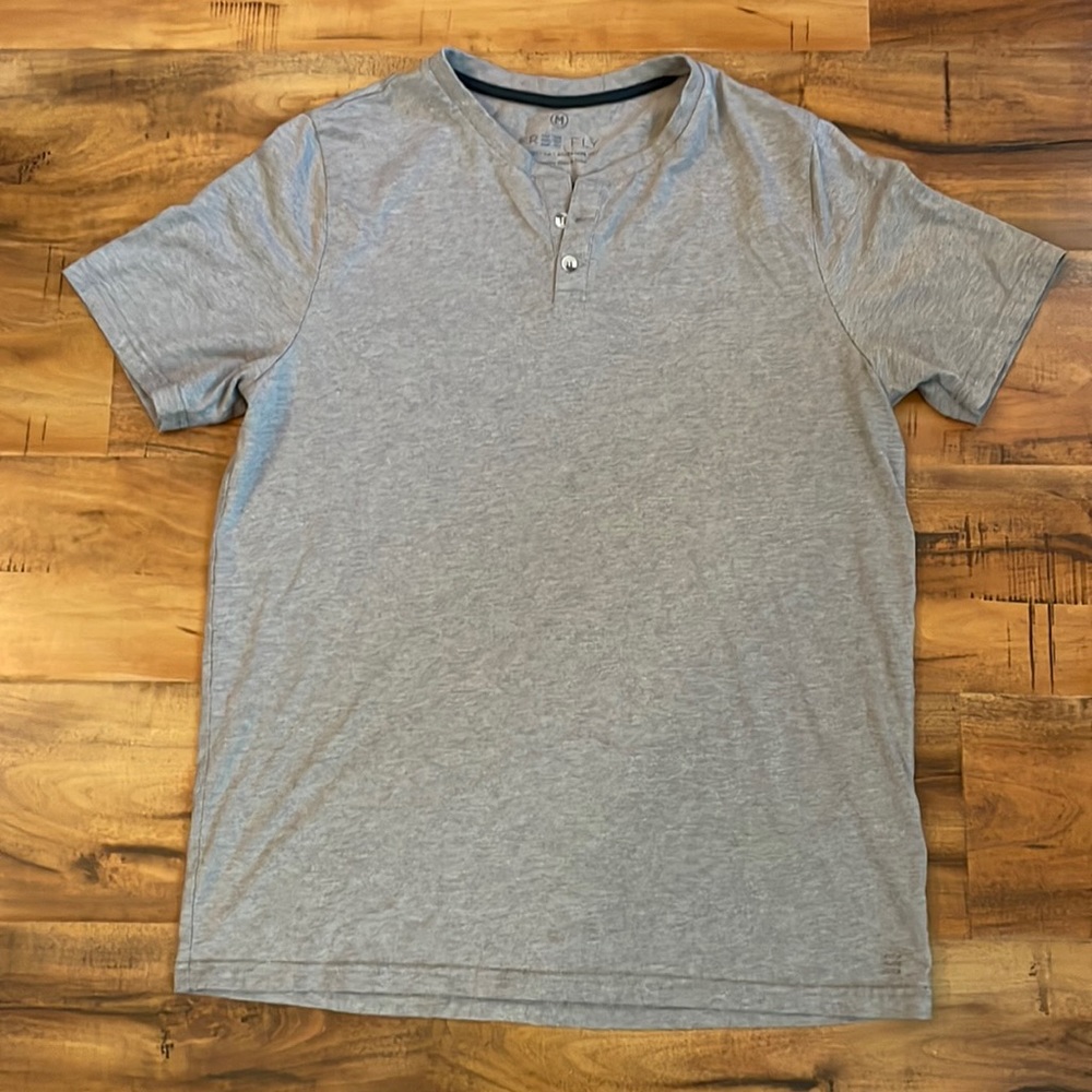 Free Fly button tee